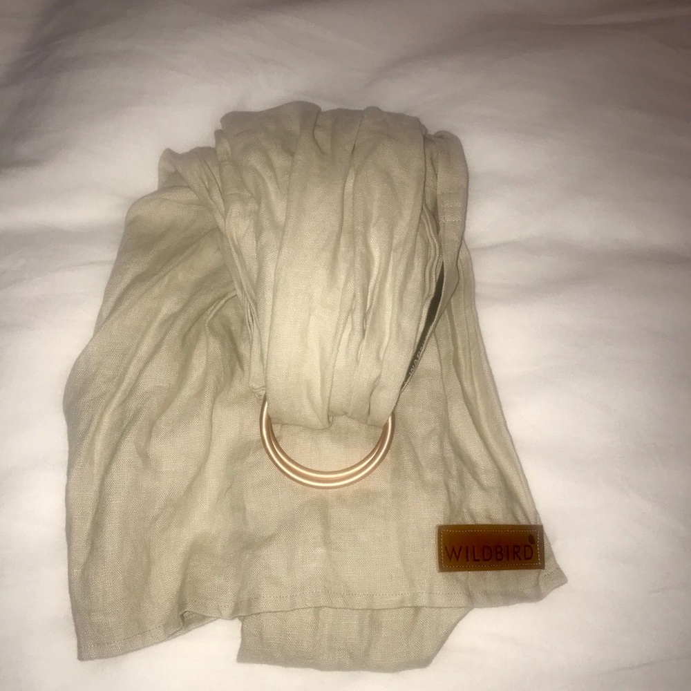 Wildbird ring sling sparrow RG single linen